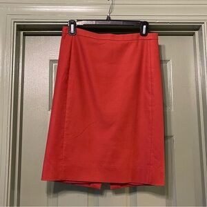 J. Crew - No. 2 Red-Orange Pencil Skirt